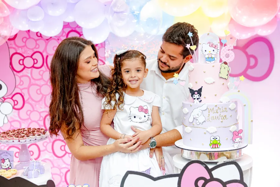 Decoração de festa na Galeria DayPlay